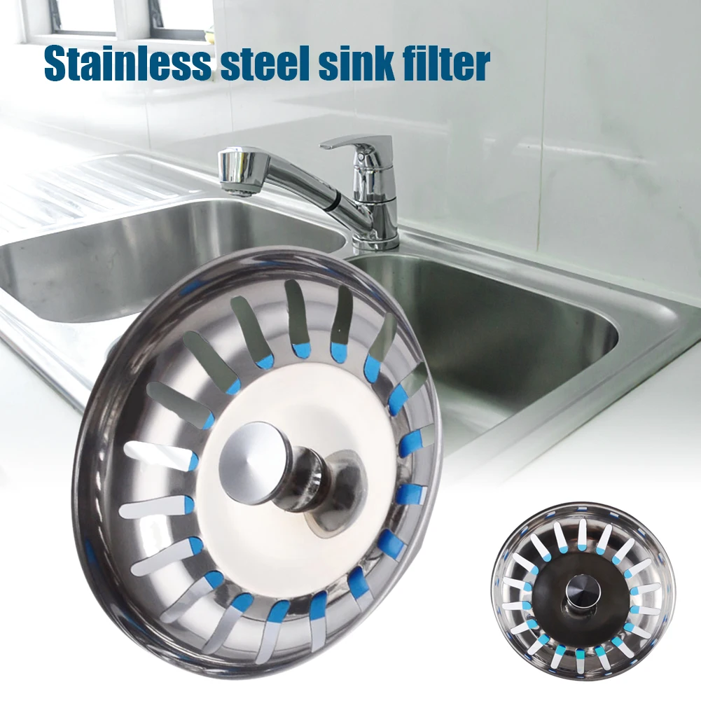 Эффективная Ловца волос анти Блокировка кухонная раковина из нержавеющей стали