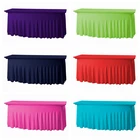 Эластичная скатерть белого, черного цвета, прямоугольная, чехол для стола из спандекса, лайкра, длинный барный стол, для оформления отеля, мероприятия вечерние