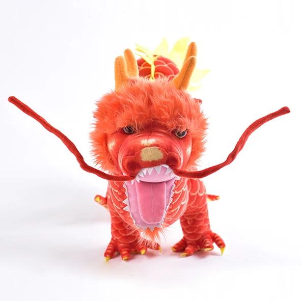 Дропшиппинг Millffy высокое качество Новое поступление Peluches китайские Плюшевые игрушки-Драконы чучело Мягкая Кукла талисман для детей