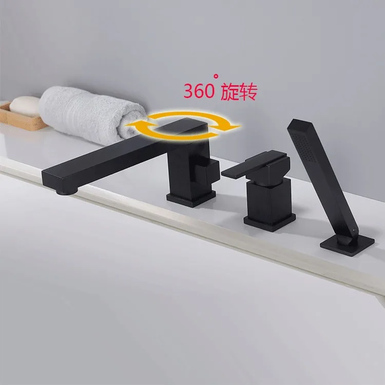 

Трехкомпонентный золотистый Многофункциональный сливной кран для душа, сантехника, костюм от производителя