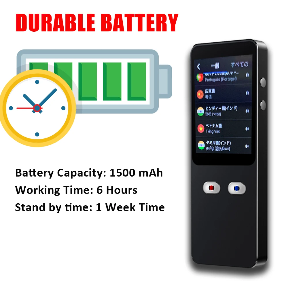 Переводчик голоса Instantan автономный переводчик мгновенный умный | Электроника