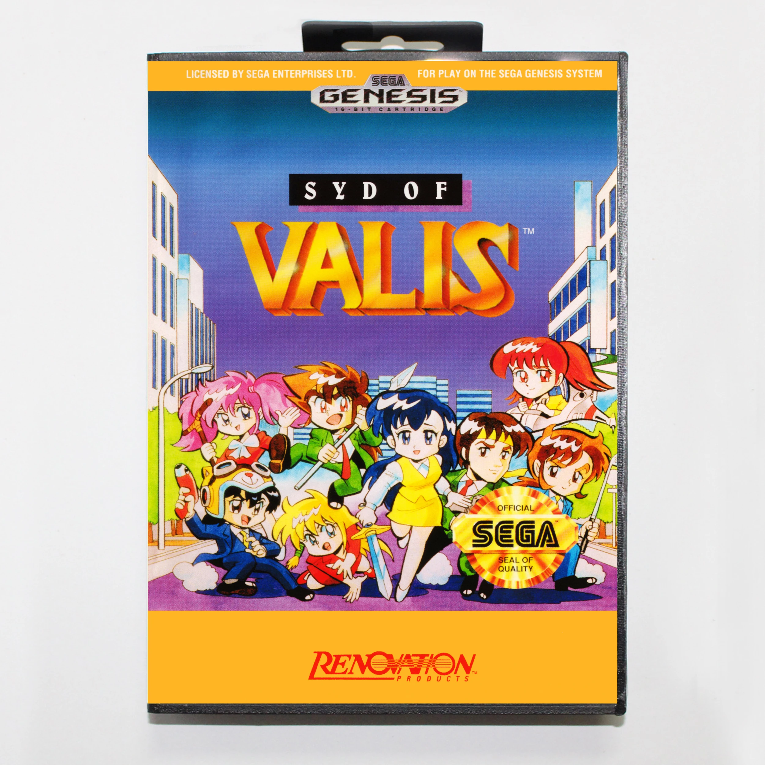 Игровая карта Syd of Valis 16bit MD для Sega Mega Drive/ Genesis в розничной коробке|Картриджи| |