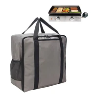 tabletop griddle bag large size griddle carry bag portable bakeware protector bag waterproof bbq tool storage bag for accesso