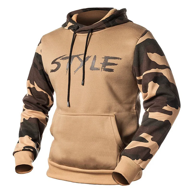Тактические мужские камуфляжные толстовки весенний Повседневный Модный пуловер