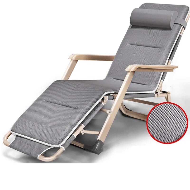 買取 折りたたみ椅子昼休み昼寝ベッドバルコニーレジャーバック怠惰なソファポータブル椅子ビーチチェアホーム