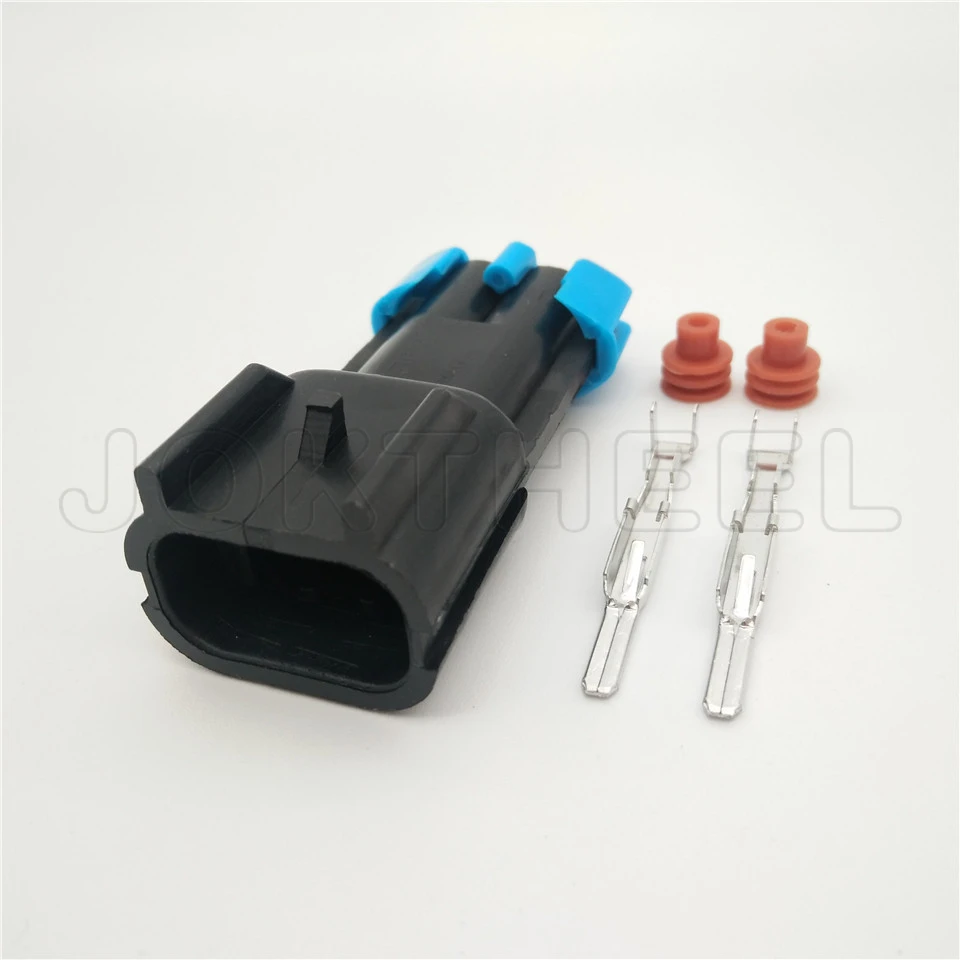 1/5/10/30 комплект Delphi 2 Pin way GM Погодный Мужской и Женский водонепроницаемый сенсор
