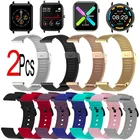 Силиконовый ремешок Миланская петля для Colmi P8 Max Plus Br Mix Pro Se P28 Plus