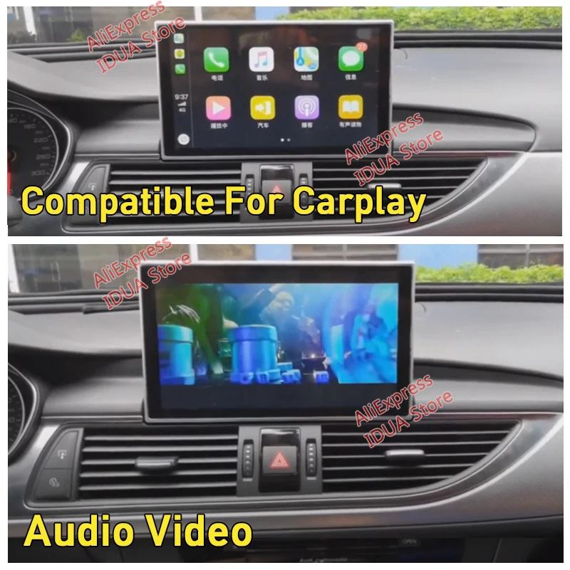 

Android 9.0 8 Core 2+32GB Car Multimedia Player For Audi A6 C7 2012~2018 MMI 2G 3G RMC Auto GPS Navigation Touch Screen