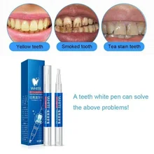 3ML Magic Natural Teeth Whitening Gel Pen Oral Care Remove Stains Tooth Cleaning Teeth Whitener Tools