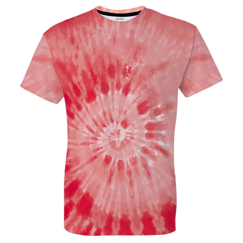 

Angry Goldfish Tie Dye Printed Short Sleeve T Shirts Men Hip Hop 2018 New Streetwear Top Tees Fashion Casual Tshirt