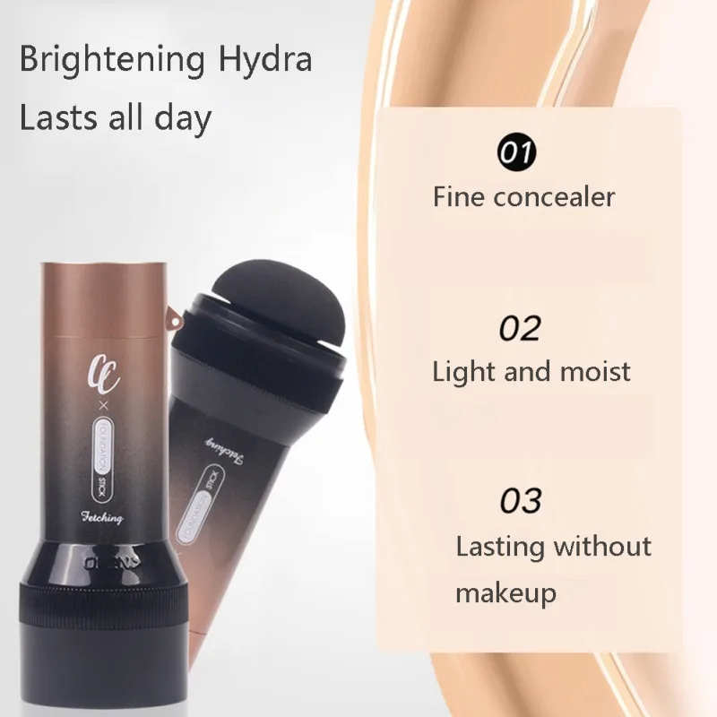 Воздушная подушка с грибовидной головкой основа под макияж CC крем полное