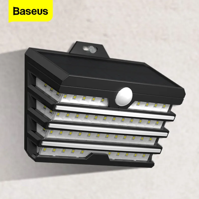 Светодиодный уличный садовый светсветильник льник Baseus на солнечной батарее