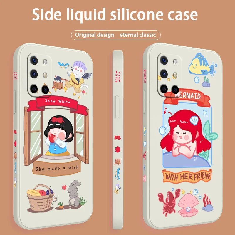 

Sleeping Girl Phone Phone Case For Oneplus 8t 9 9pro 9r pro Liquid Silicone Cover