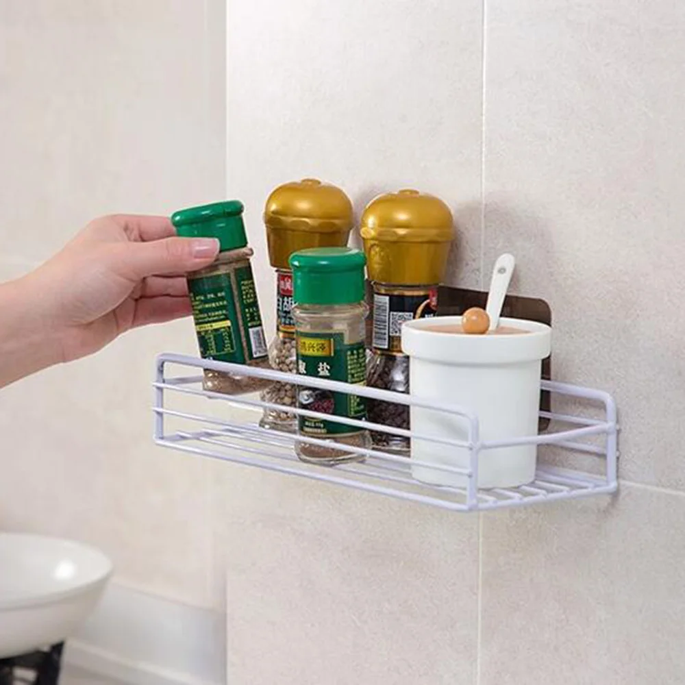 Органайзер из нержавеющей стали простая установка подставка для ванной комнаты