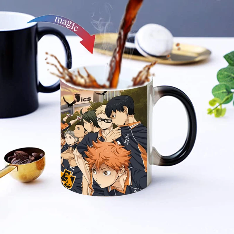 Кружка для волейбола меняющая цвет керамическая кружка кофе молока и чая добавив