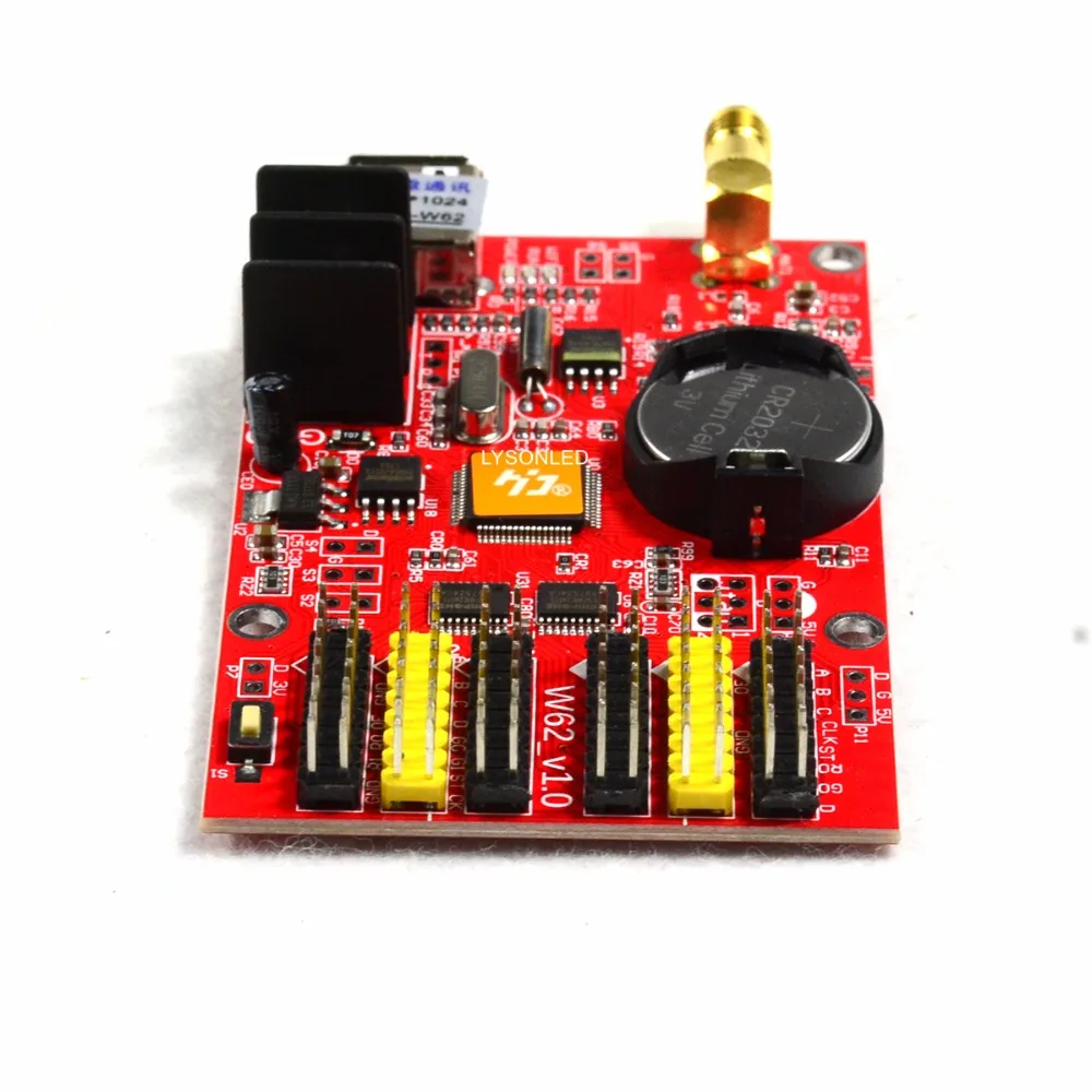 Бесплатная доставка проекционное приложение Huidu Wi Fi средний Одноцветный P4.75 P10 P16