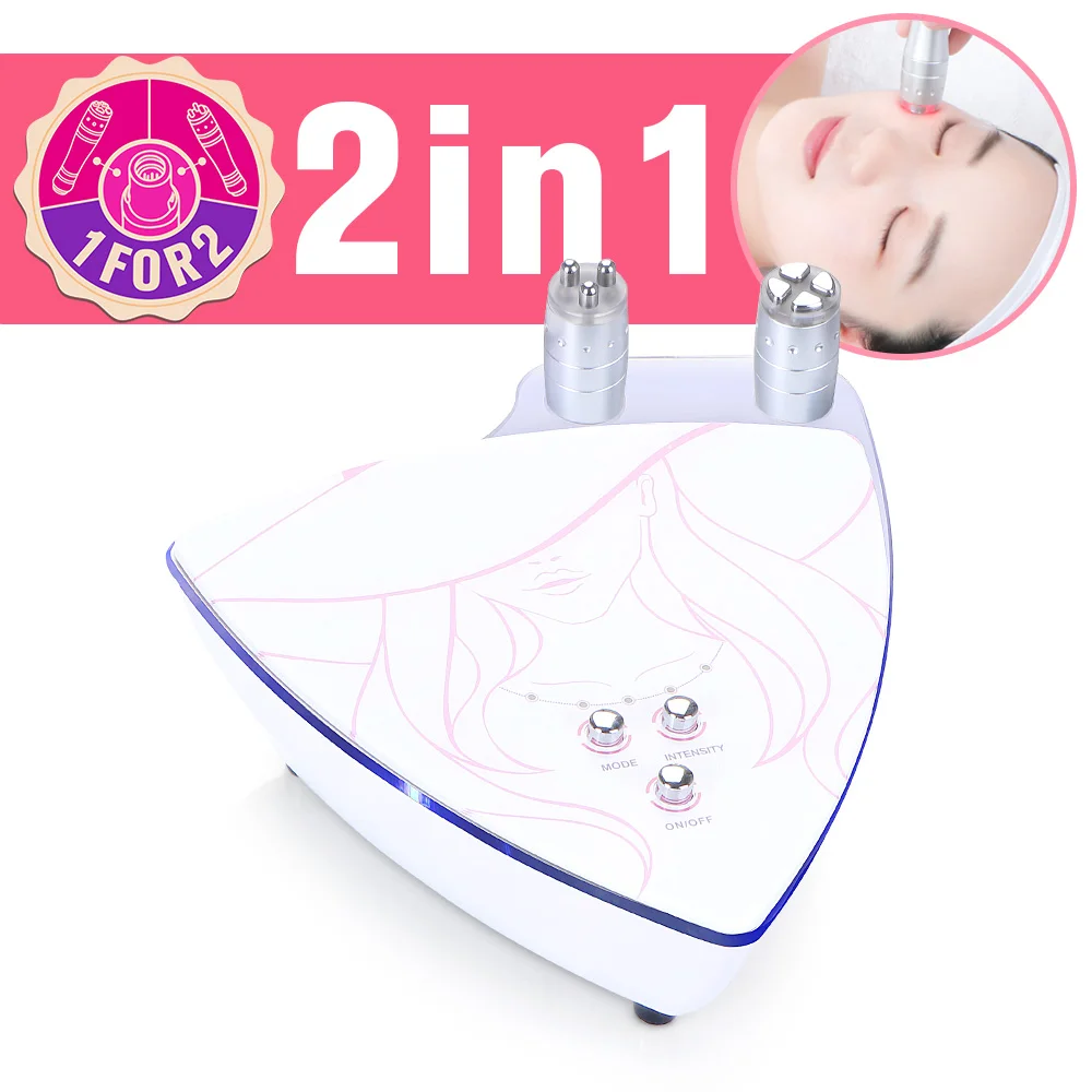 Surebty Portable 2 IN1 RF Radio Frequency Light Photon Therapy Facial Neck Lifting Beauty Machine
