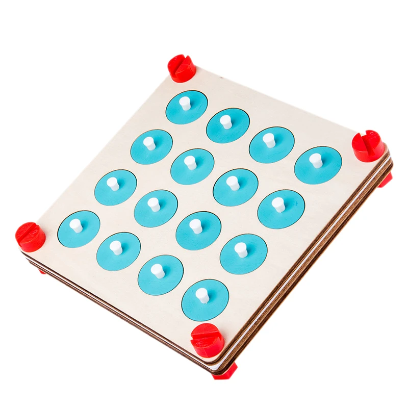 3 в 1 деревянная головоломка для детей игрушка память матч шахматы игра Дети