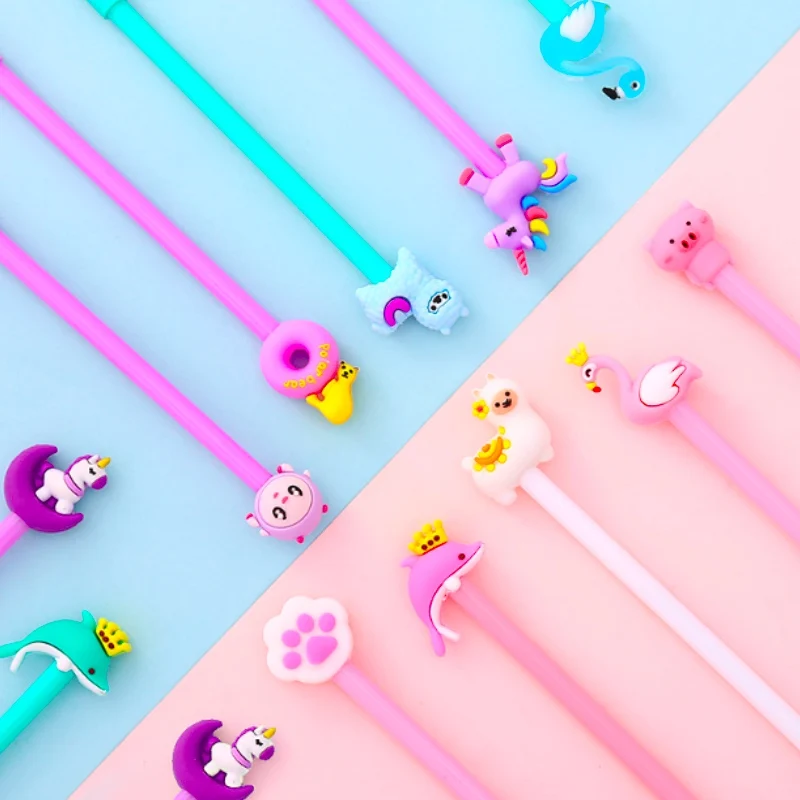 Детская мультяшная ручка 0 5 мм Детские креативные Мультяшные милые модели