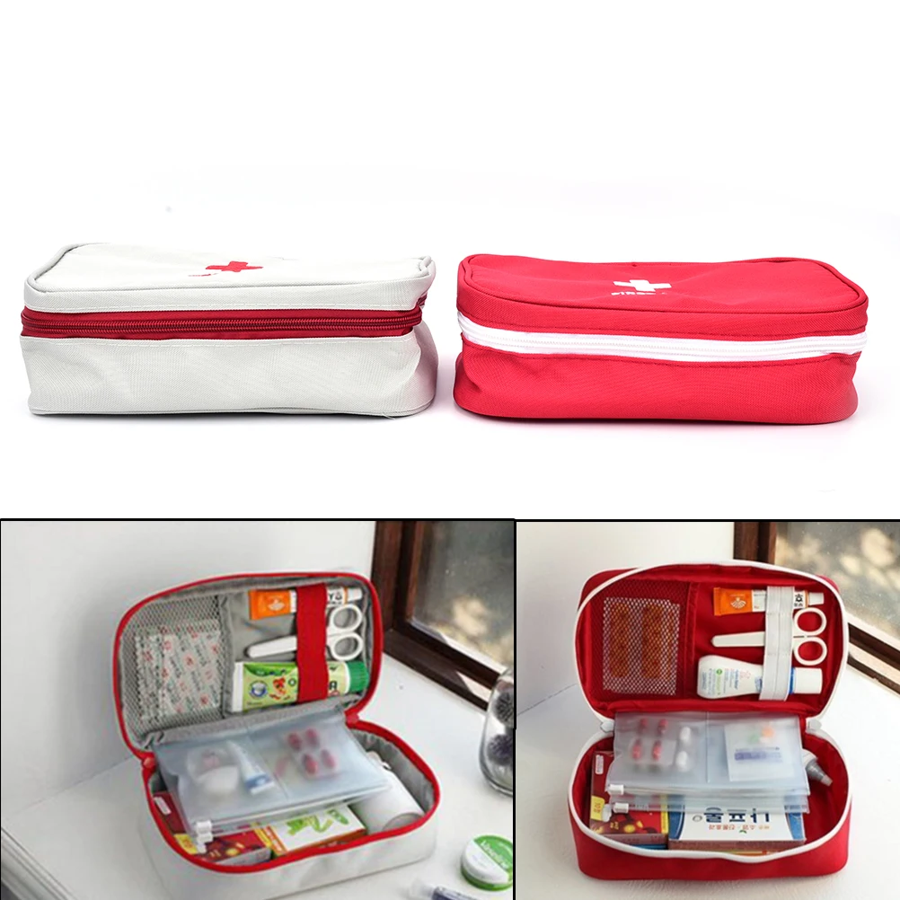 

Portable Medicine Bag Travel Outdoors Camping Pill Storage Bag First Aid Emergency Medical Kit Survival Bag