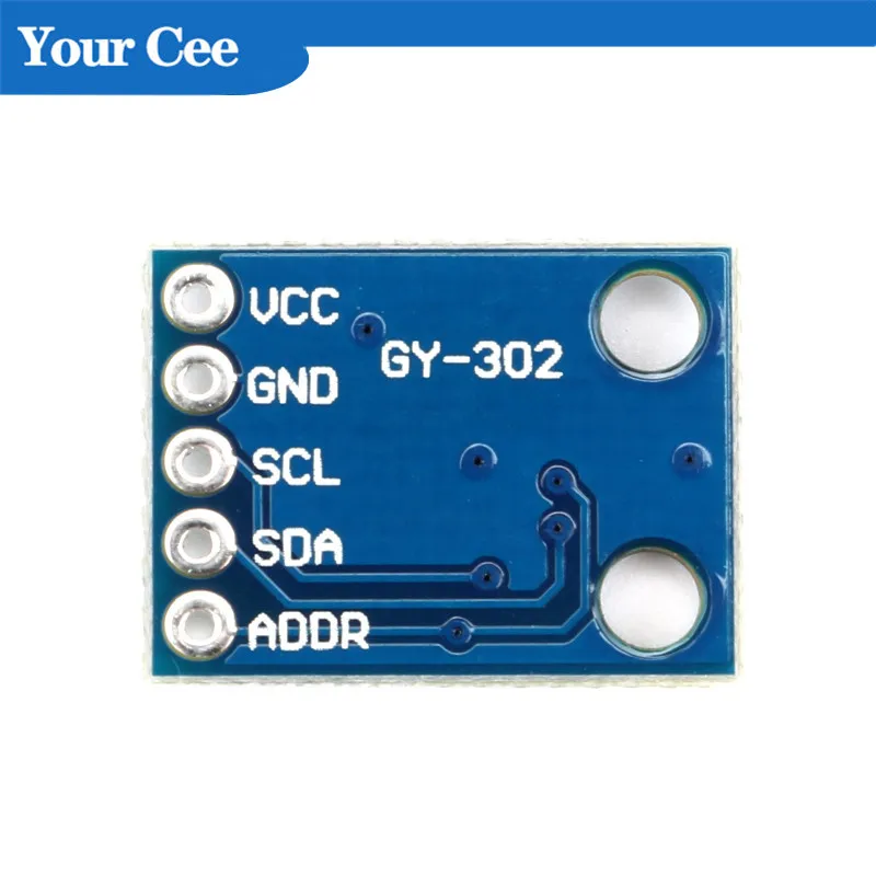 GY 302 BH1750 BH1750FVI светильник Сенсор Модуль интенсивность освещения модуль комплект 3V