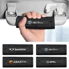 Ручка двери автомобиля перчатка крыша подлокотник крышка внутренней двери автомобиля тянуть перчатка для Renault Clio 2 4 Megane 2 3 4 трафик Логан Captur эмблемы