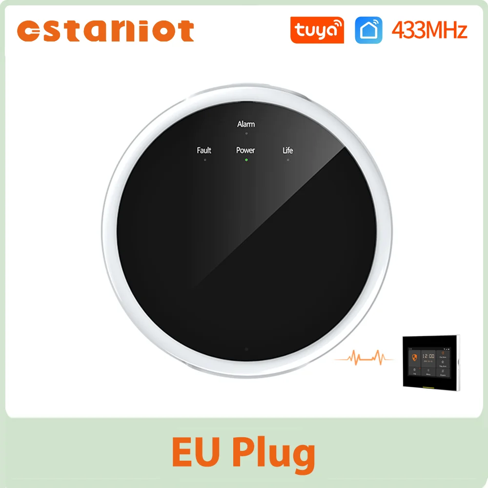 

Ostaniot Tuya 433 МГц умный детектор утечки газа датчик природного газа горючий домашний детектор безопасности газа для домашней системы сигнализации