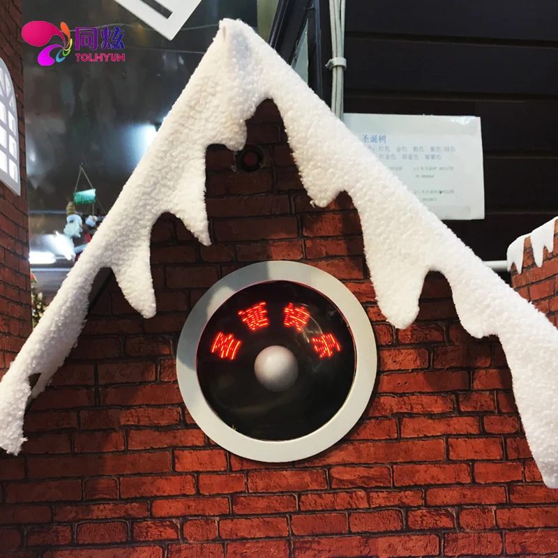 Рождественская елка электрическая музыка снег Дрифтинг дом реквизит торговый