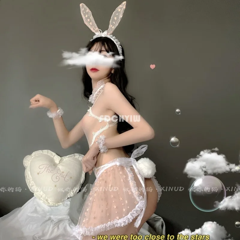 

Sexy Underwear Bunny Girls Love Live Cosplay Uniform Japanese Cute Bunny Costume Halloween Costumes for Women Maid Outfit Anime