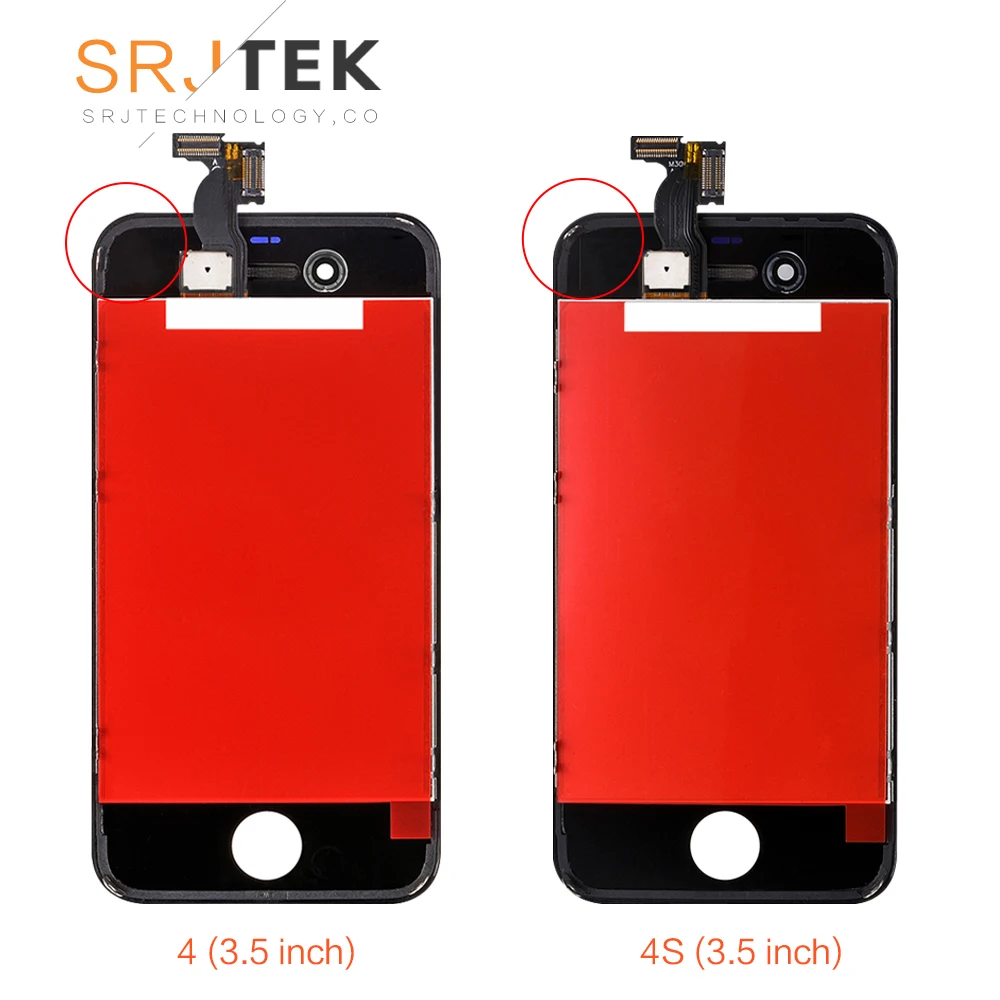 

AAA +++ для iPhone 4 4S LCD с сенсорным экраном дигитайзер в сборе 100% Новый Сменный дисплей Бесплатная доставка