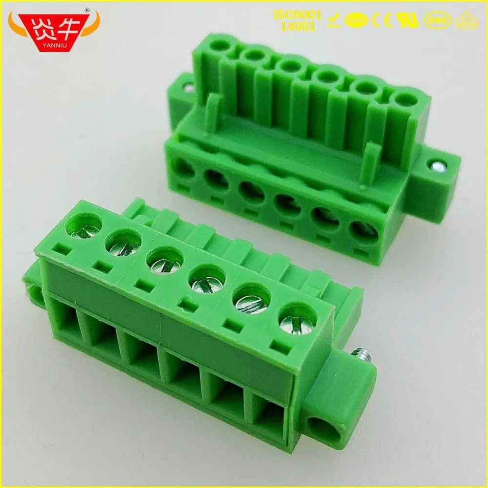 2EDGKM-5.0-6P KF2EDGKM 5,0 2P~ 12P разъем PCB плагин клеммный блок 2EDGKM 5,0 мм 2PIN~ 12PIN MSTB 2,5 STF 1786831 PHOENIX контакт DEGSON - Цвет: 2EDGKM-5.0-6P