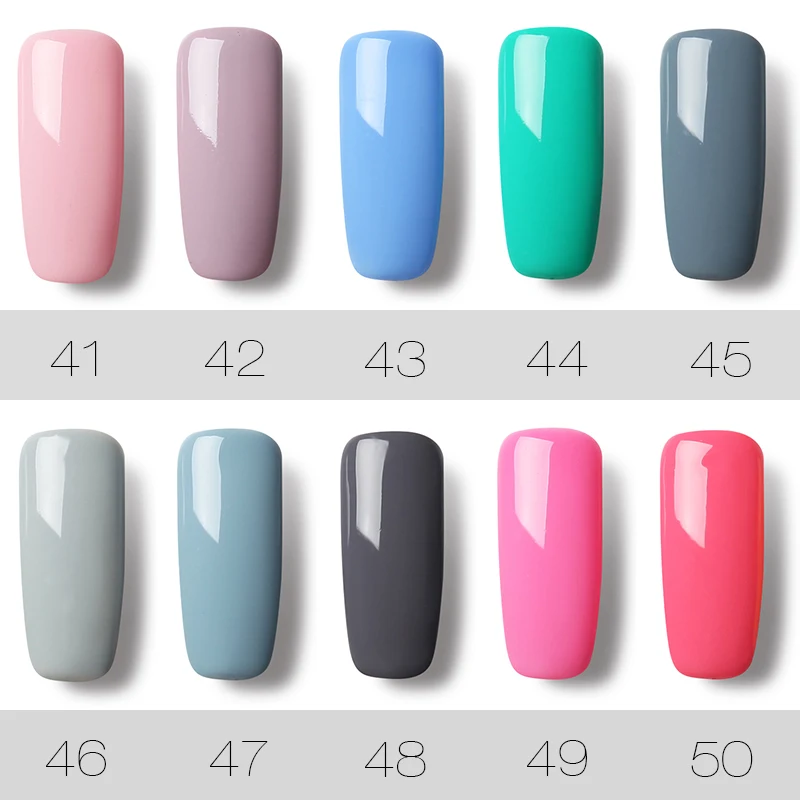 

(12PCS/SET)ROSALIND Gel Nail Polish Set For Nail Extension Kit Nail Art UV LED Lamp Design Manicure Acrylic Nail gel polish Set