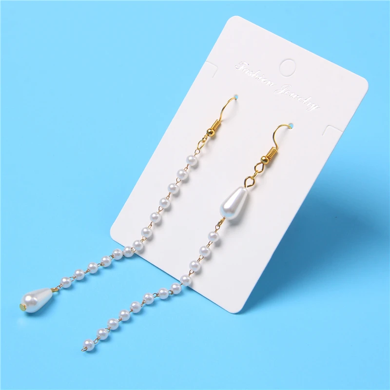 Модные жемчужные Висячие серьги для женщин натуральный перламутр ракушки