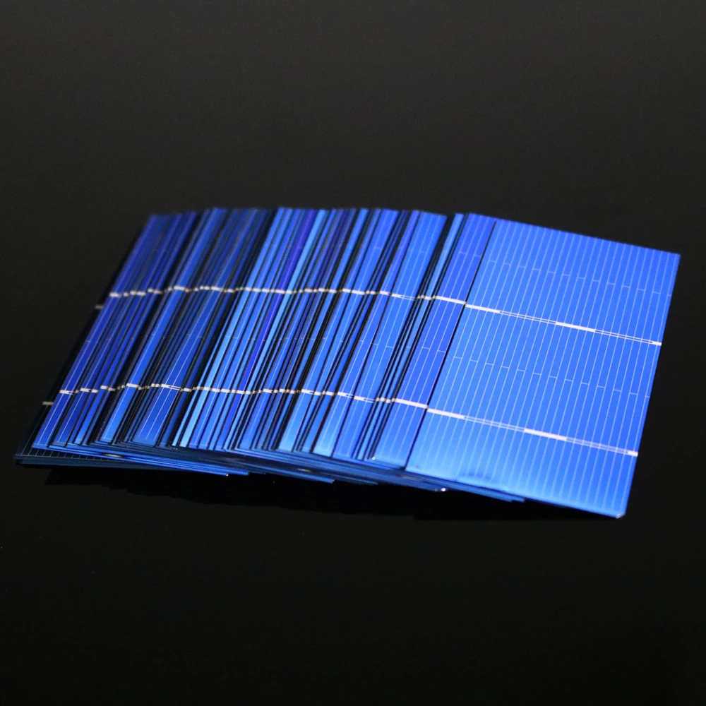 

50pcs x Solar Panel DIY PV Cells 125 156 DIY Charger Polycrystalline Silicon Sunpower Solar Bord 78*26mm 78*77mm 39*39mm 52*52mm