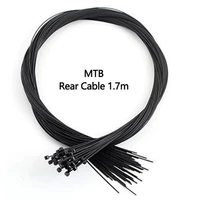 mtb bicycle brake cable coated stainless steel wire core shifting bike cable bicycle front rear derailleur brake cable
