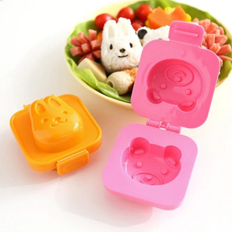 Форма для вареных яиц милое мультяшное 3D кольцо форма бенто резак инструмент