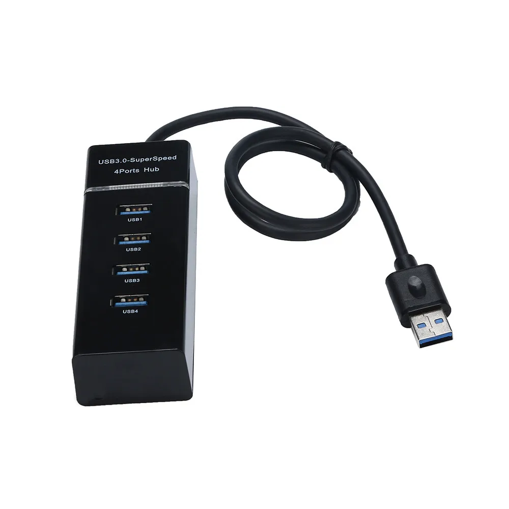 Usb хаб Plug And Play бренд высокое качество Hi Скорость 4 Порты и разъёмы USB 3 0 Multi Hub