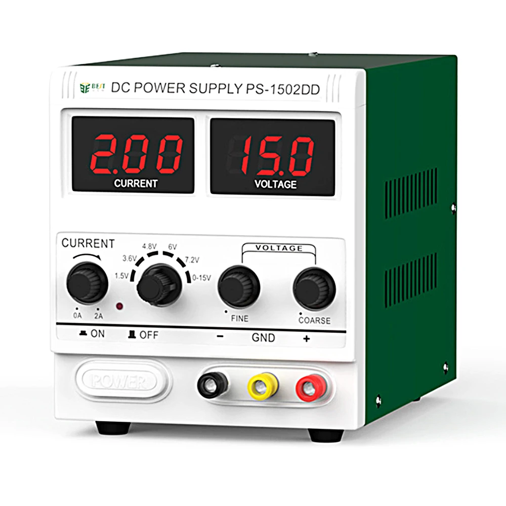 

Мобильный телефон ремонт посвященный Питание цифровой Дисплей Регулируемый источник питания постоянного тока метр 15V 2A Тесты обслуживание...