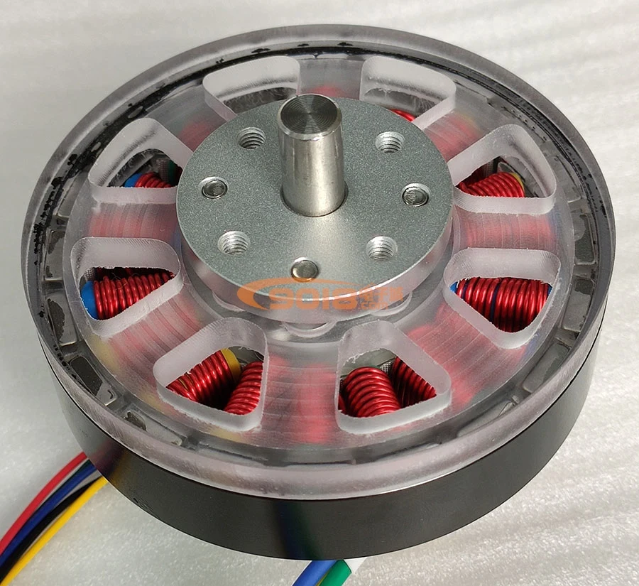 

Son very 100 w disc permanent magnet three-phase brushless dc motor/motor 18 n20p DC24V inductive hall