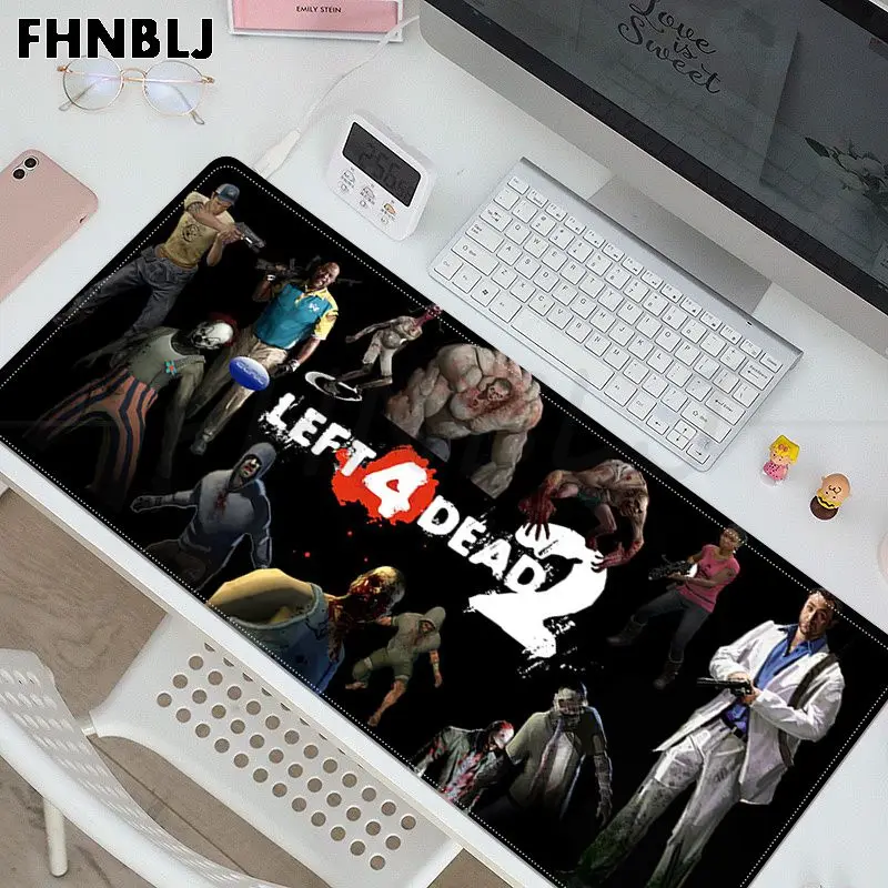 Игровой коврик для мыши FHNBLJ удобный игровой левой компьютера и ноутбука 4 мертвых