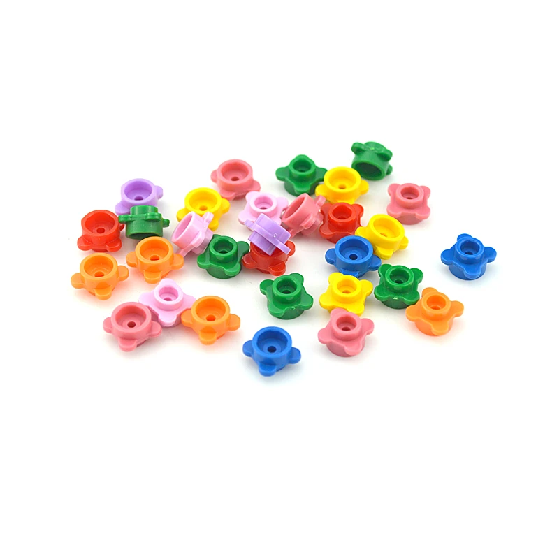

Flowers Building Blocks DIY Bricks Plant Floret Grass Educational Assemblage Construction Toy for kids Size Compatible leduo