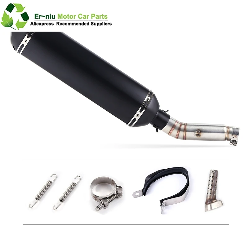 

Глушитель выхлопной трубы для мотоцикла, средняя труба без застежки для HONDA CBR400 CB500R CBR500R 2013-2015 CB400X CB500X 2013-2019