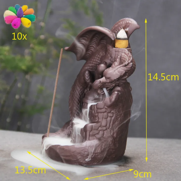 Новейшие керамические держатели для палочек с изображением динозавра конусная