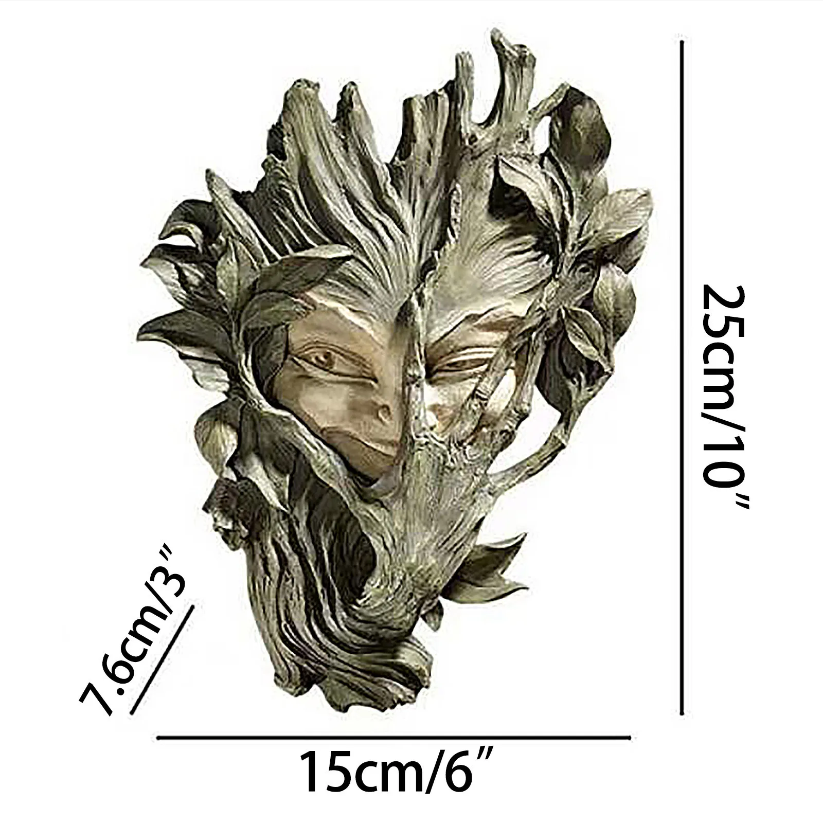 

Peeper Face Cover Resin Pendant 2021 The Resin Sculpture Looks Like Wood Suitable For Hanging Indoors Or Outdoors