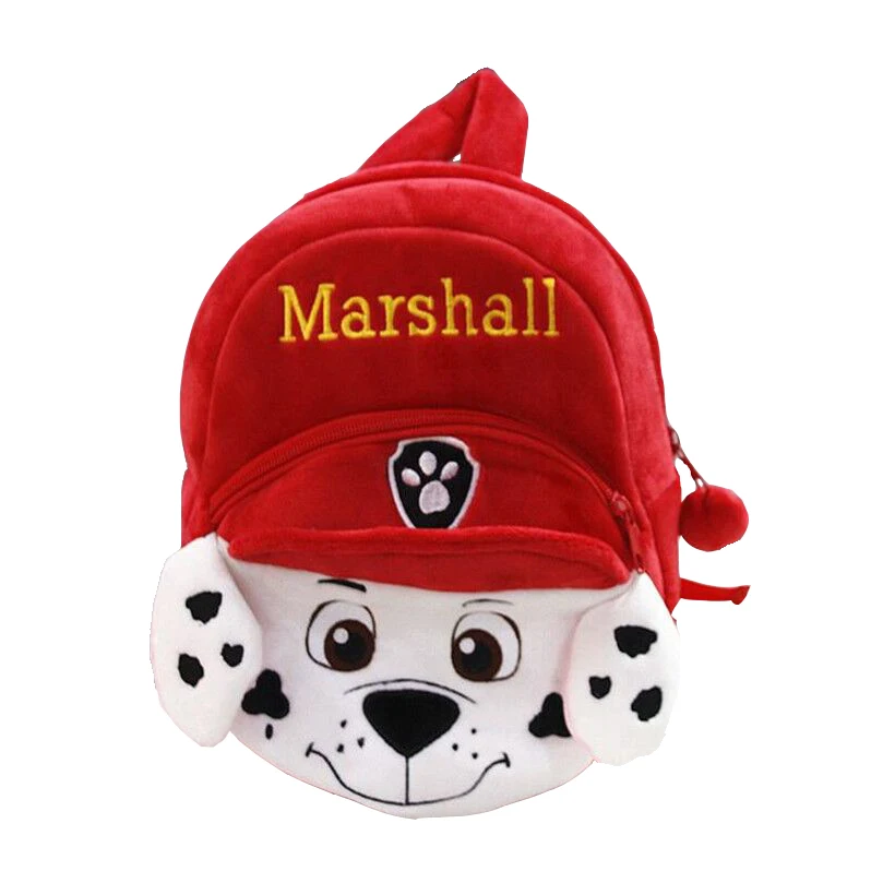 

Hot Sell Cute Patrol Dog Early Education Cartoon Baby Plush Backpack Bookbag Patrol Toys Children Birthday Gifts 1-4 Years Old