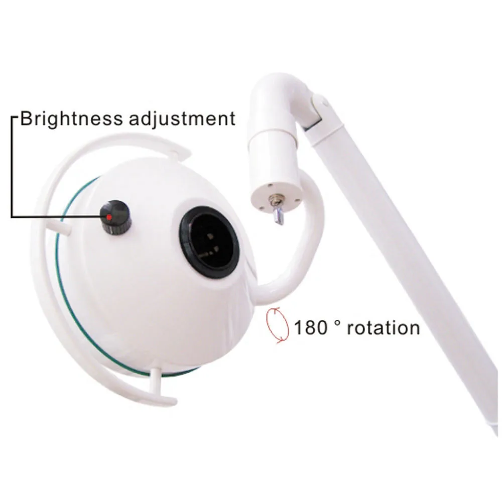 

Medical cold light source shadowless operating lamps, wall mounted operating astral lamp for dental clinic