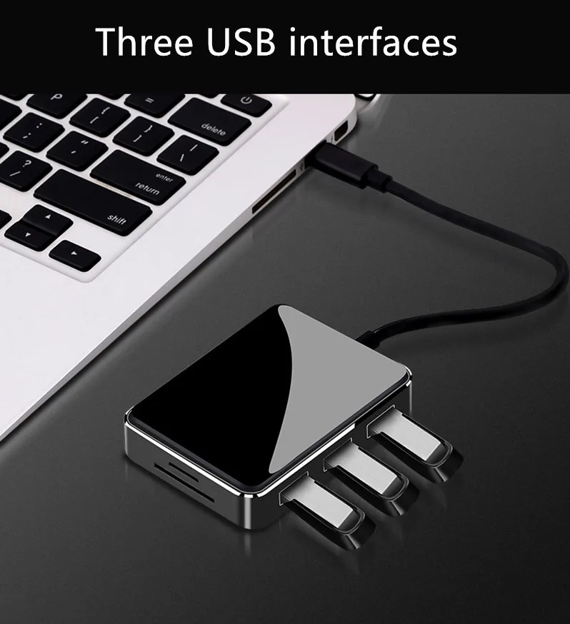 Ajiuyu USB C HDMI кабель Тип C к HDMI VGA разъем адаптера USB-C HDMI конвертер type-C Thunderbolt 3 док-станция для MacBook Pro Air Multi
