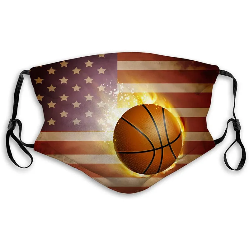 

Adults basketball Reusable Masque Mask Halloween Cosplay Mask Mascarillas Reutilizables Lavables Mascherine Mondmaske