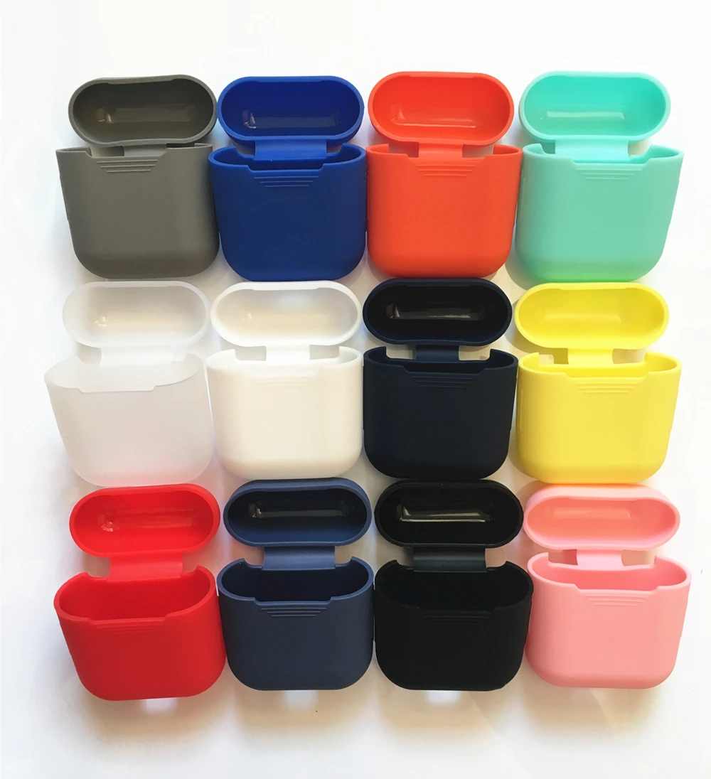 Новый ТПУ силиконовый чехол для наушников беспроводной Bluetooth AirPods 1 защитный