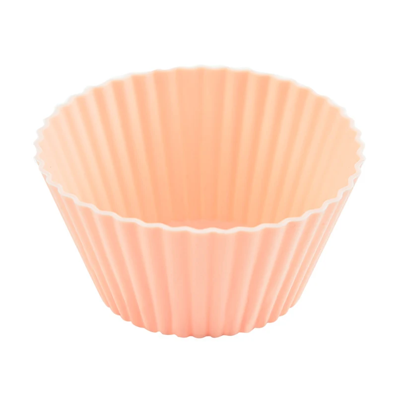 6 шт./компл. силиконовая форма для торта круглой формы маффинов капкейков выпечки